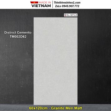 Gạch 60x120 Trung Đô District Cemento-TM002D62