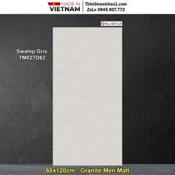 Gạch 60x120 Trung Đô Swamp Gris-TM027D62