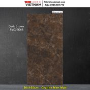 Gạch 80x160 Trung Đô Dark Brown-TM028D86