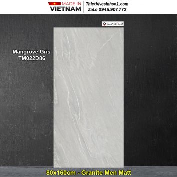 Gạch 80x160 Trung Đô Mangrove Gris-TM022D86