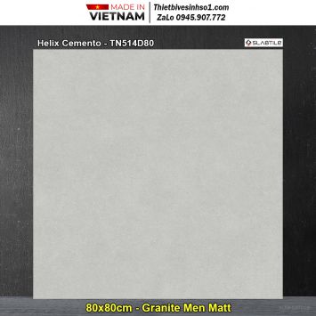 Gạch 80x80 Trung Đô Helix Cemento-TN514D80