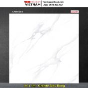 Gạch 1m x 1m TTC CN10001 Trắng Khói