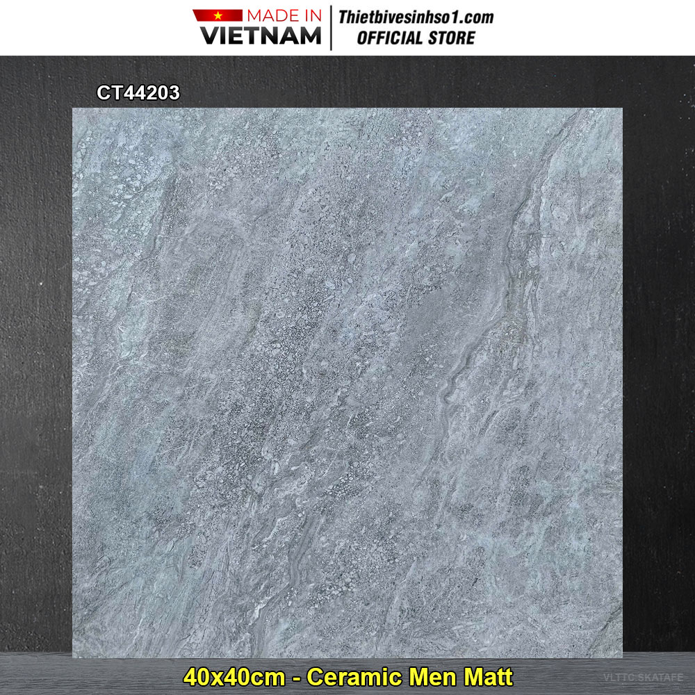 Gạch 40x40 TTC CT44203 Vân Xám
