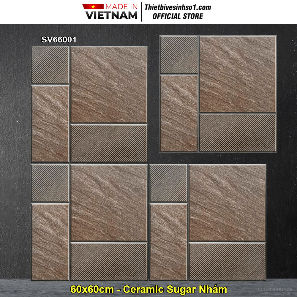 Gạch 60x60 TTC SV66001 Lát Sân