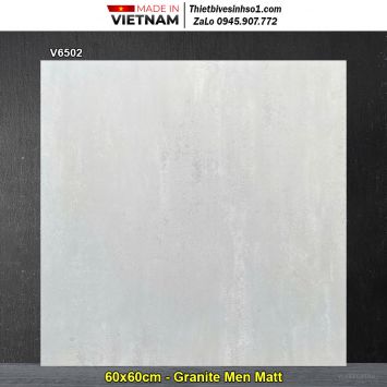 Gạch 60x60 Vesta V6502 Vân Xi Măng