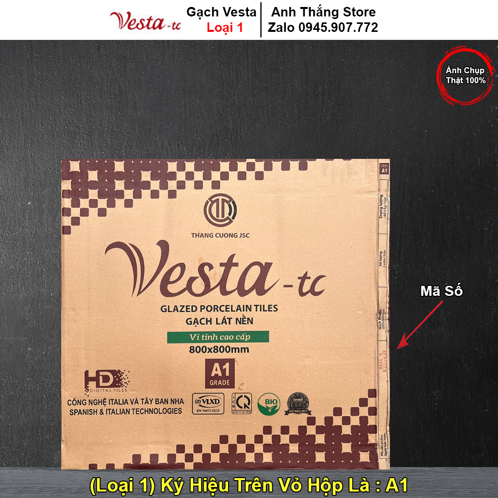 Vỏ Hộp Gạch 80x80 Vesta