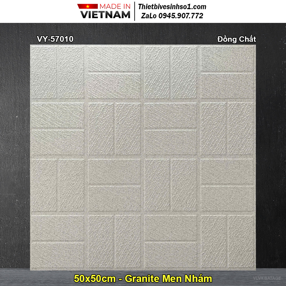 Gạch 50x50 Việt Ý VY-57010 Chấm Thanh Long