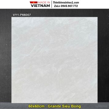 Gạch 60x60 Việt Ý VY1-P66007 Xám Vàng