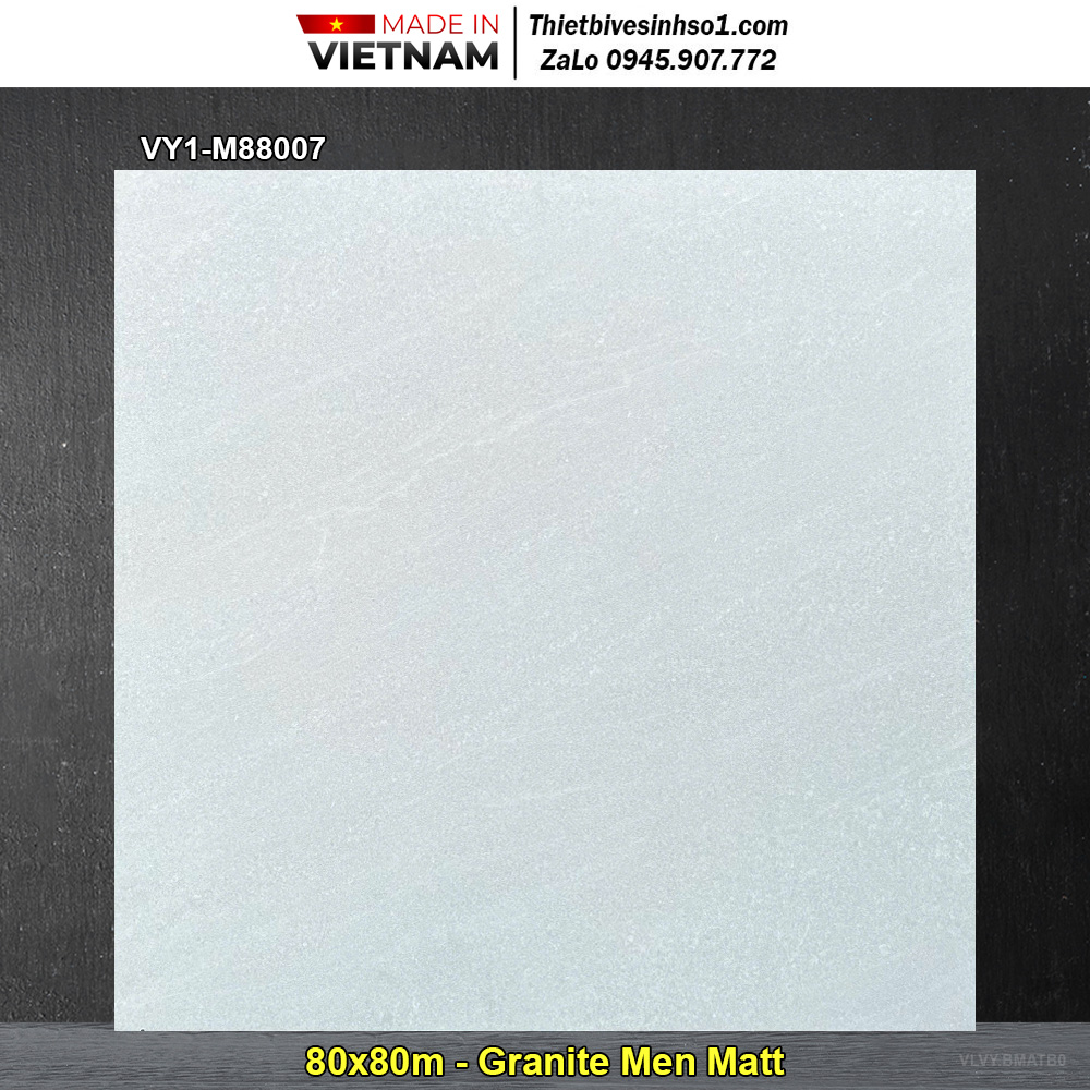 Gạch 80x80 Việt Ý VY1-M88007 Vân Xám