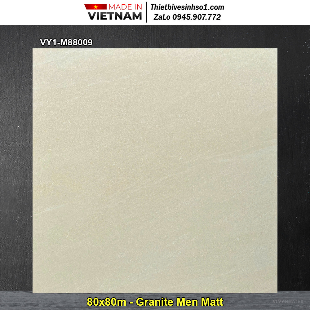 Gạch 80x80 Việt Ý VY1-M88009 Vân Vàng