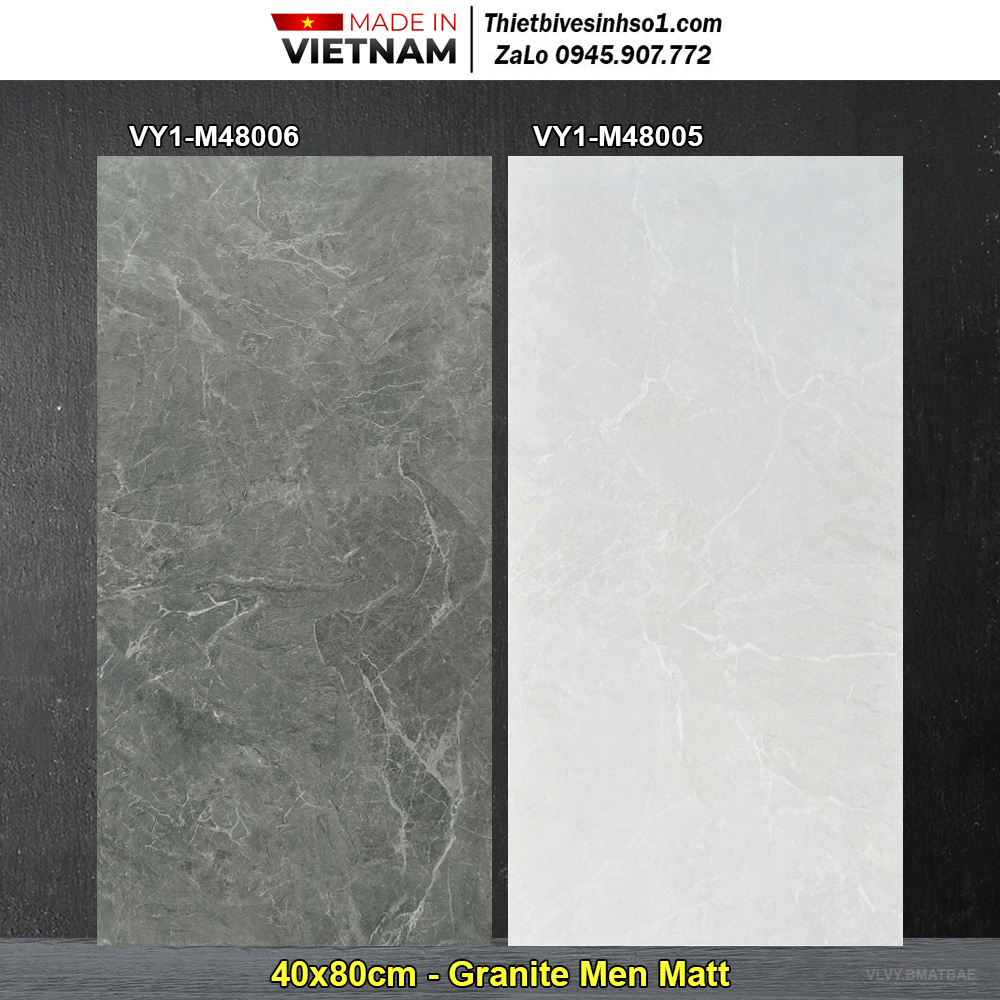 Gạch 40x80 Việt Ý VY1-M48006-VY1-M48005