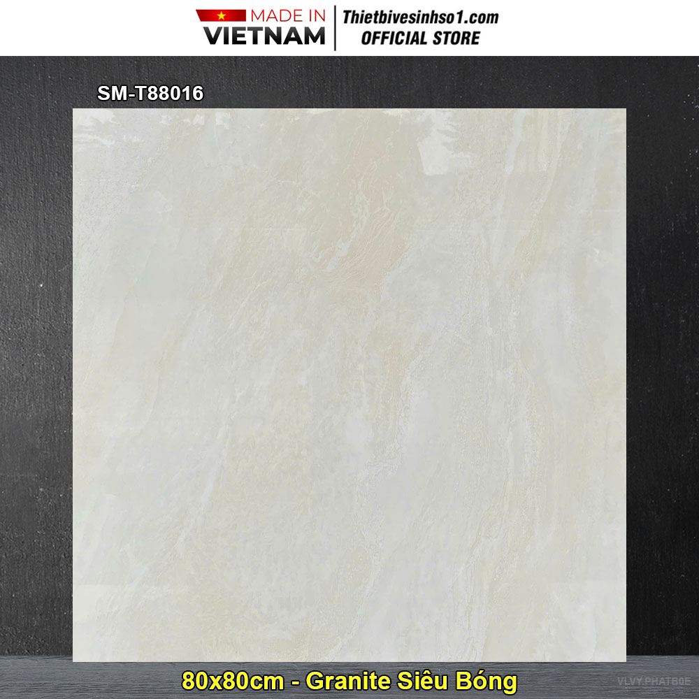 Gạch 80x80 Việt Ý SM-T88016 Vàng Nhạt