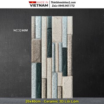 Gạch Thẻ Trang Trí 20x40 Vitaly NC3246M