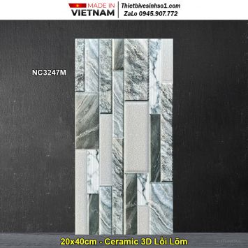 Gạch Thẻ Trang Trí 20x40 Vitaly NC3247M