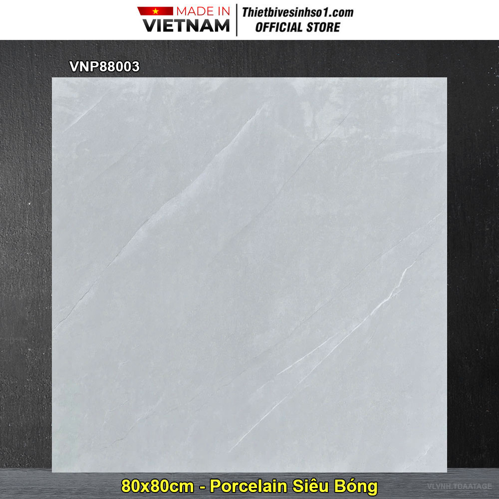 Gạch 80x80 VNHome VNP88003 Vân Xám
