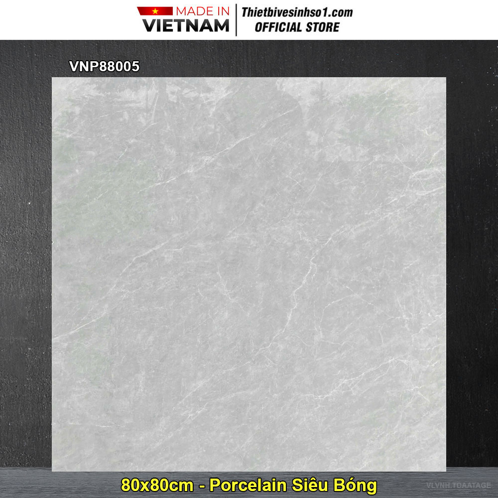 Gạch 80x80 VNHome VNP88005 Vân Xám