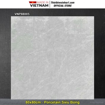 Gạch 80x80 VNHome VNP88005 Vân Xám