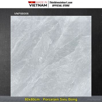 Gạch 80x80 VNHome VNP88006 Vân Xám