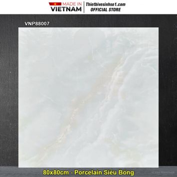 Gạch 80x80 VNHome VNP88007 Vân Đá Sáng
