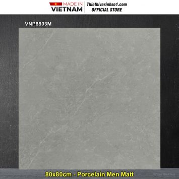 Gạch 80x80 VNHome VNP8803M Vân Xi Măng