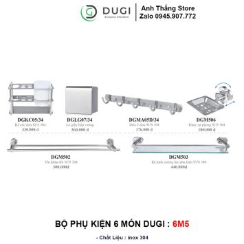 Bộ Phụ Kiện DUGI 6M5