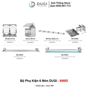 Bộ Phụ Kiện DUGI 6M9D