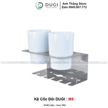 Kệ Cốc Đôi DUGI M8