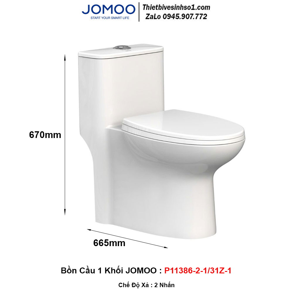 Bồn Cầu JOMOO P11386-2-1/31Z-1