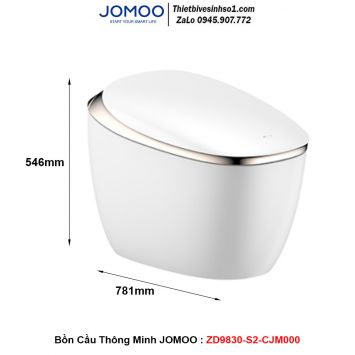 Bồn Cầu Thông Minh Điện Tử JOMOO ZD9830-S2-CJM000