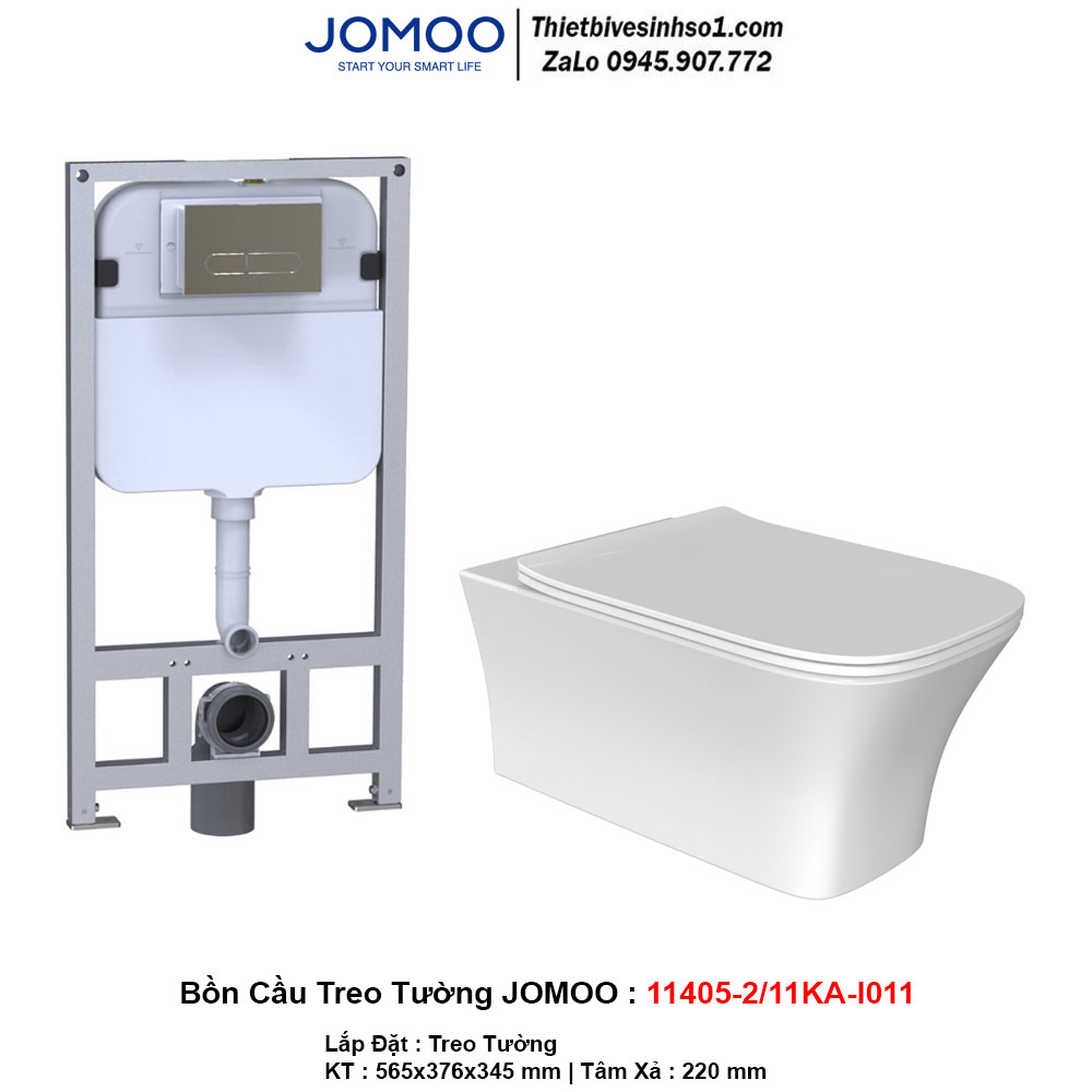 Bồn Cầu Treo Tường JOMOO 11405-2/11KA-I011