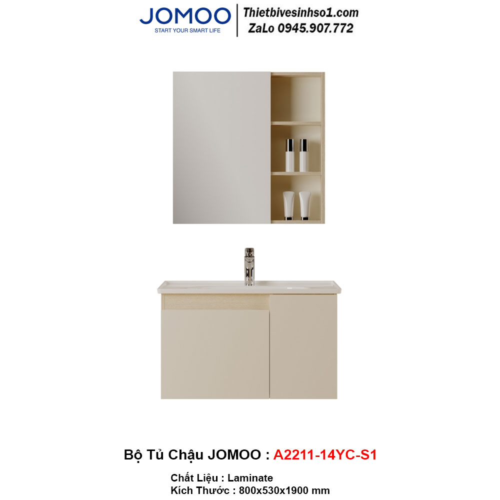 Bộ Tủ Chậu JOMOO A2211-14YC-S1
