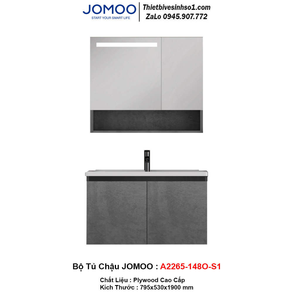 Bộ Tủ Chậu JOMOO A2265-148O-S1