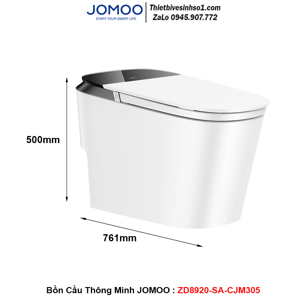 Bồn Cầu Thông Minh Điện Tử JOMOO ZD8920-SA-CJM305