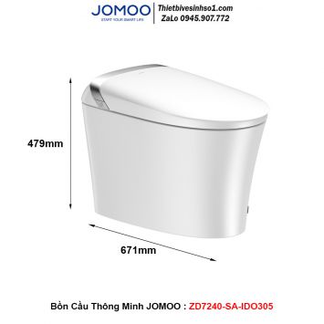 Bồn Cầu Thông Minh Điện Tử JOMOO ZD7240-SA-IDO305