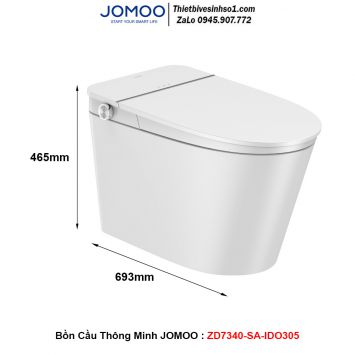 Bồn Cầu Thông Minh Điện Tử JOMOO ZD7340-SA-IDO305