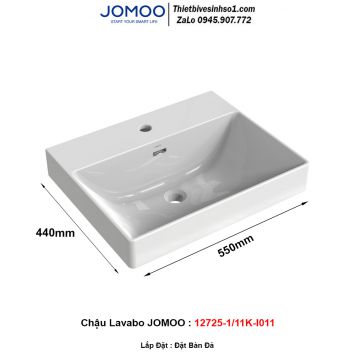 Chậu Lavabo JOMOO 12725-1/11K-I011