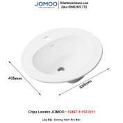 Chậu Lavabo JOMOO 12497-1/11Z-I011