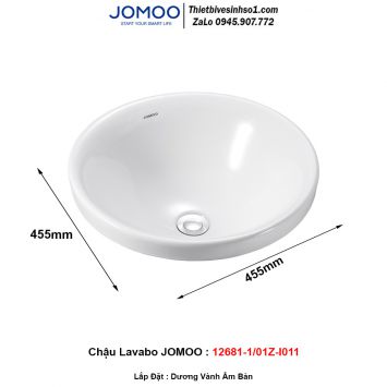Chậu Lavabo JOMOO 12681-1/01Z-I011