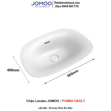 Chậu Lavabo JOMOO P12663-1/01Z-1