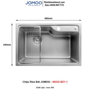 Chậu Rửa Bát JOMOO 06222-BZ1-1