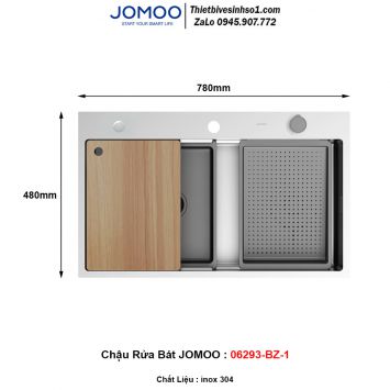 Chậu Rửa Bát JOMOO 06293-BZ-1