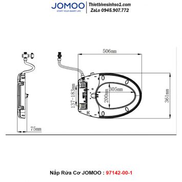 Nắp Rửa Cơ JOMOO 97142-00-1