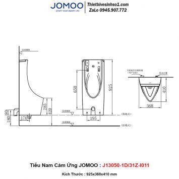 Tiểu Nam Treo Tường JOMOO J13050-1D/31Z-I011