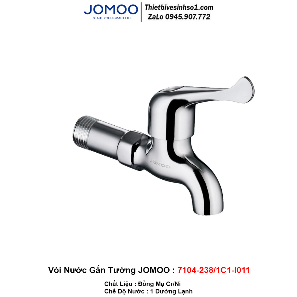 Vòi Nước Gắn Tường JOMOO 7104-238/1C1-I011