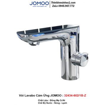 Vòi Lavabo Cảm Ứng JOMOO 32434-602-1B-Z