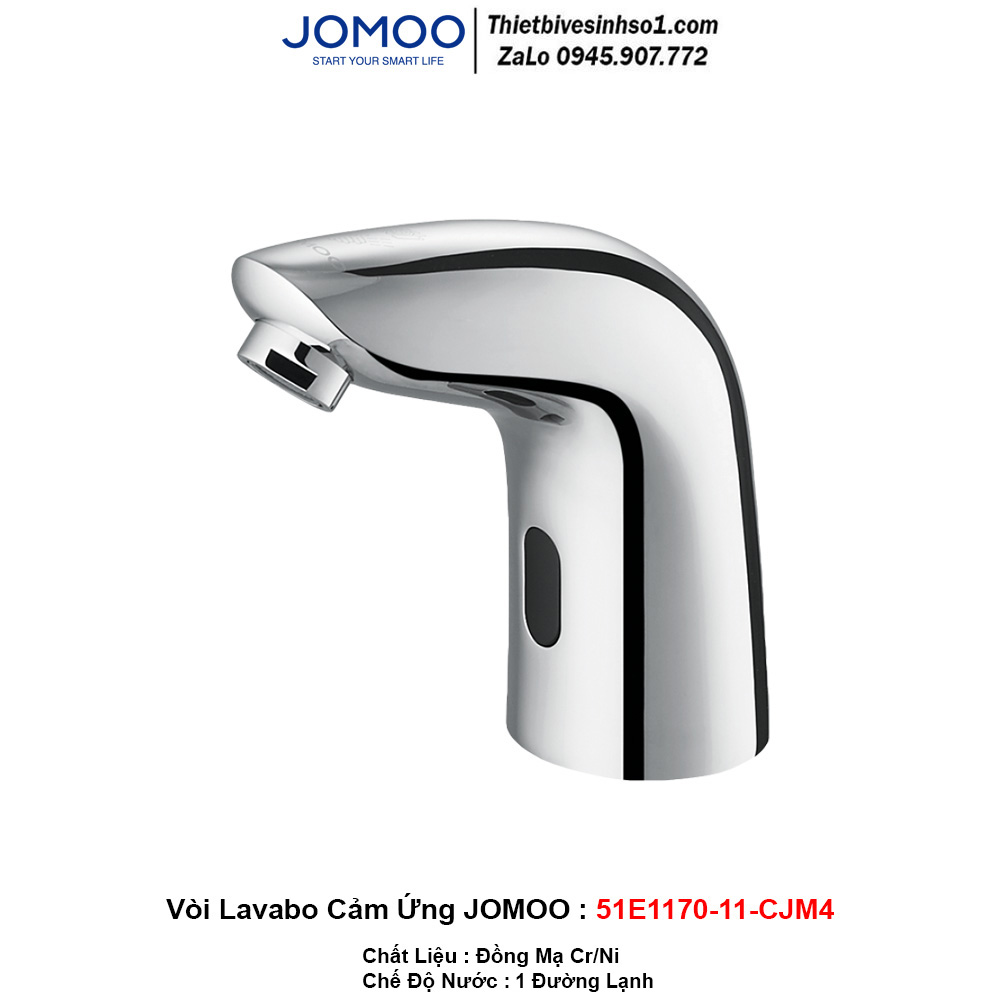 Vòi Lavabo Cảm Ứng JOMOO 51E1170-11-CJM4