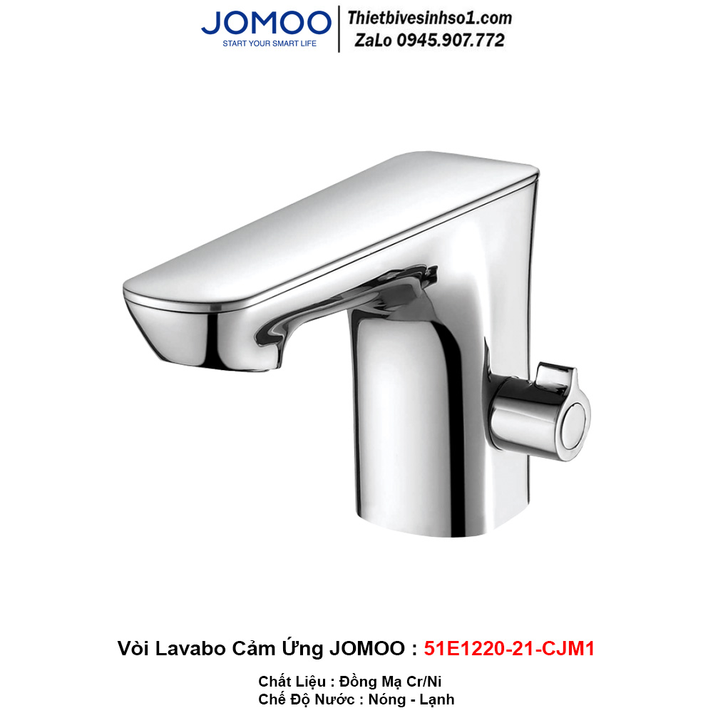 Vòi Lavabo Cảm Ứng JOMOO 51E1220-21-CJM1