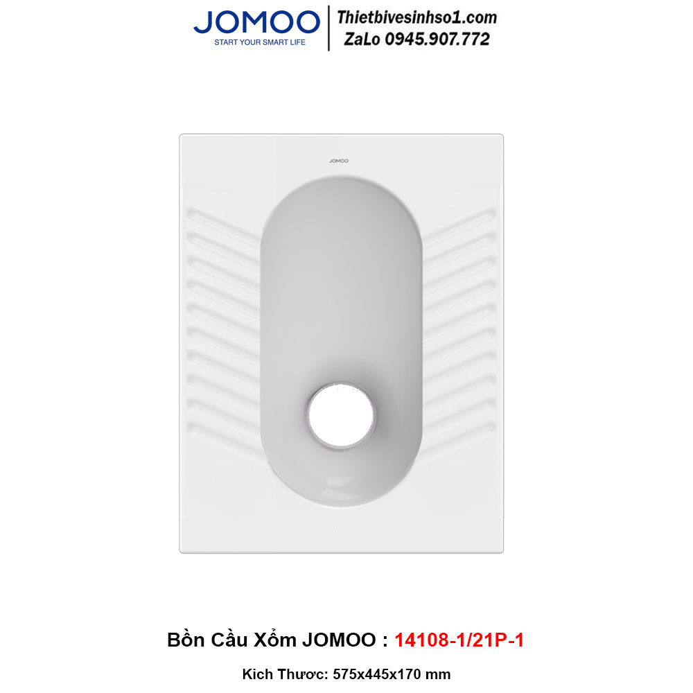 Bồn Cầu Xổm JOMOO 14108-1/21P-1