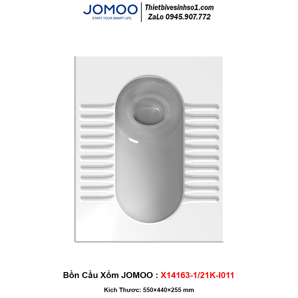 Bồn Cầu Xổm JOMOO X14163-1/21K-I011