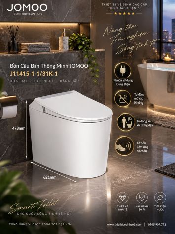 Bồn Cầu Thông Minh JOMOO J11415-1-1-31K-1